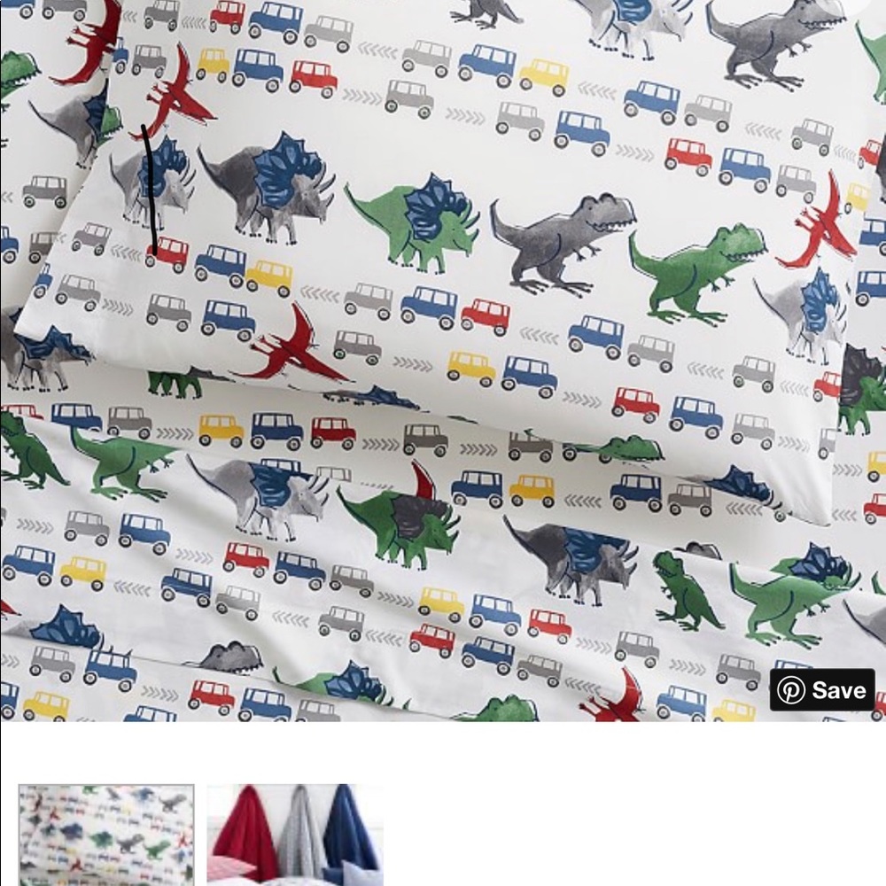 Pottery Barn Kids Flannel sheet set